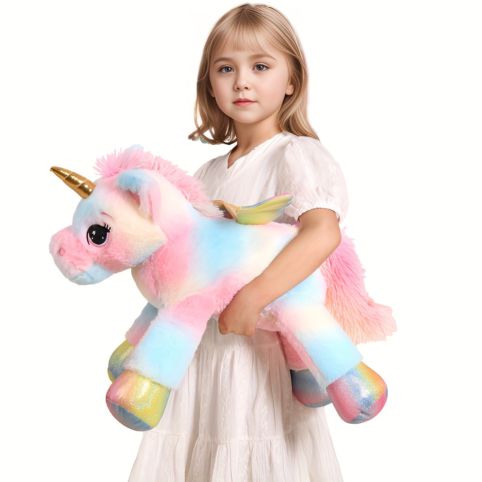 Rainbow Unicorn Plush Toy