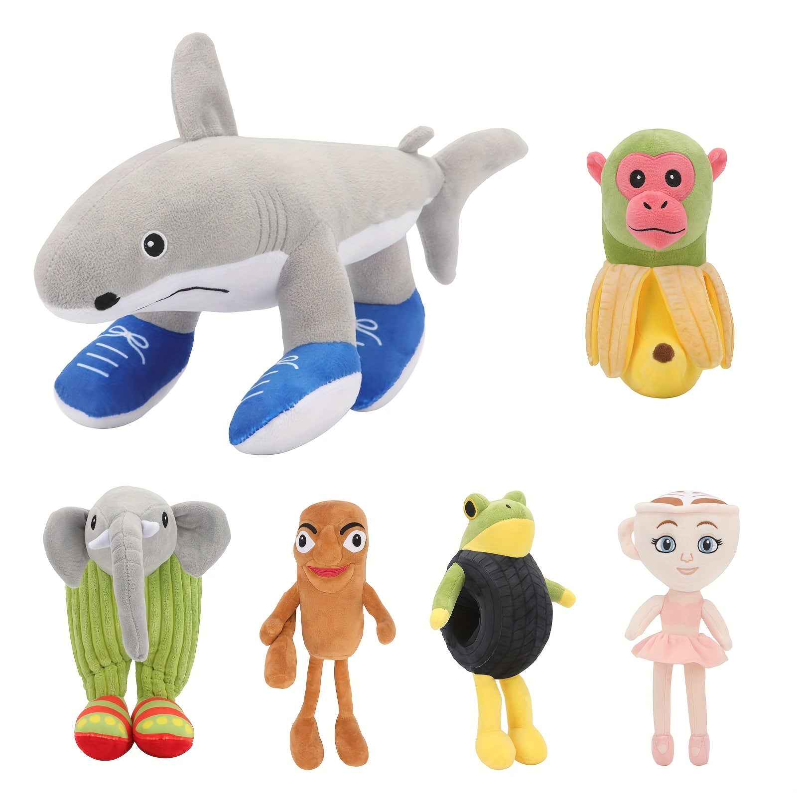 Italian Brainrot Plush Toys