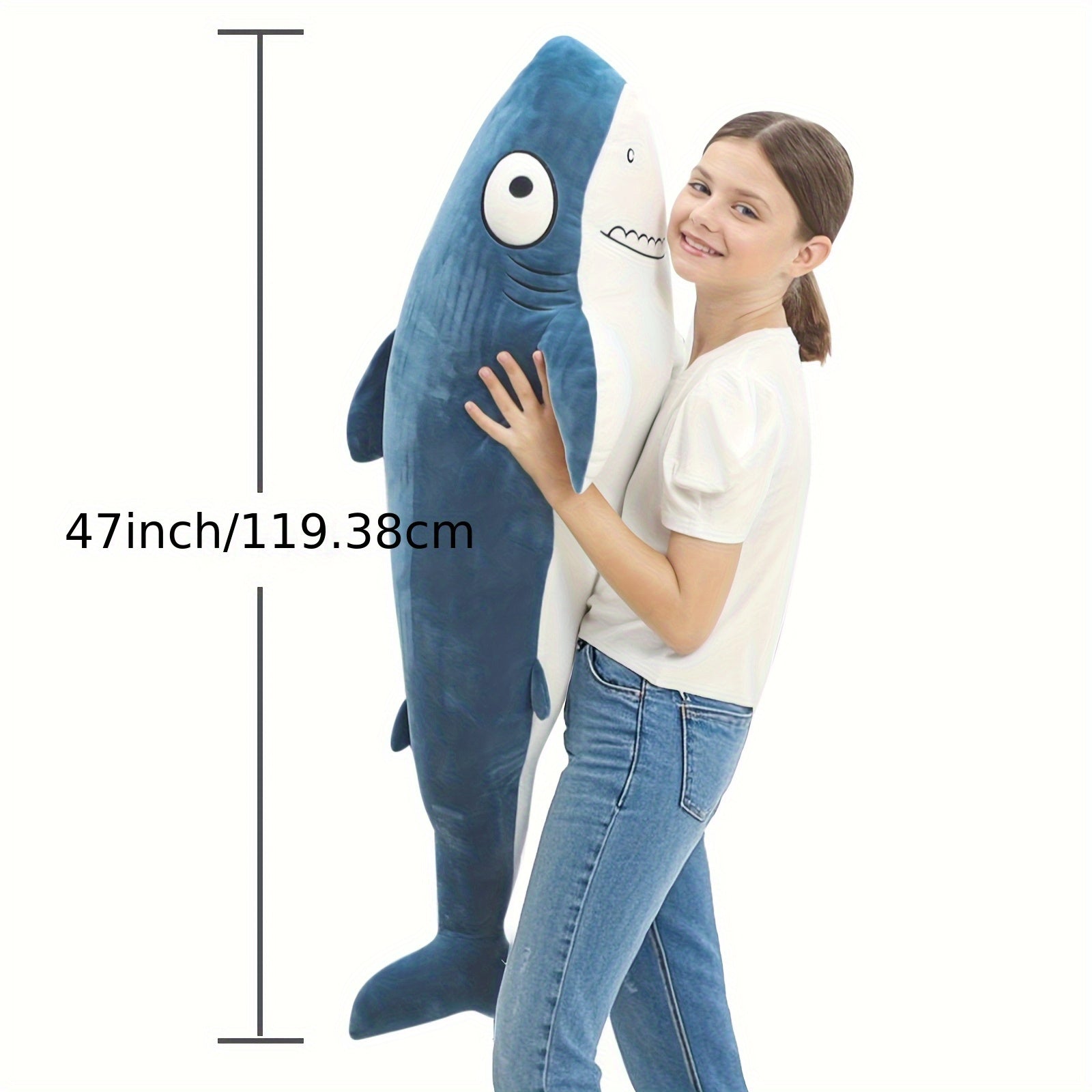 Shark Plush Pillow Toy
