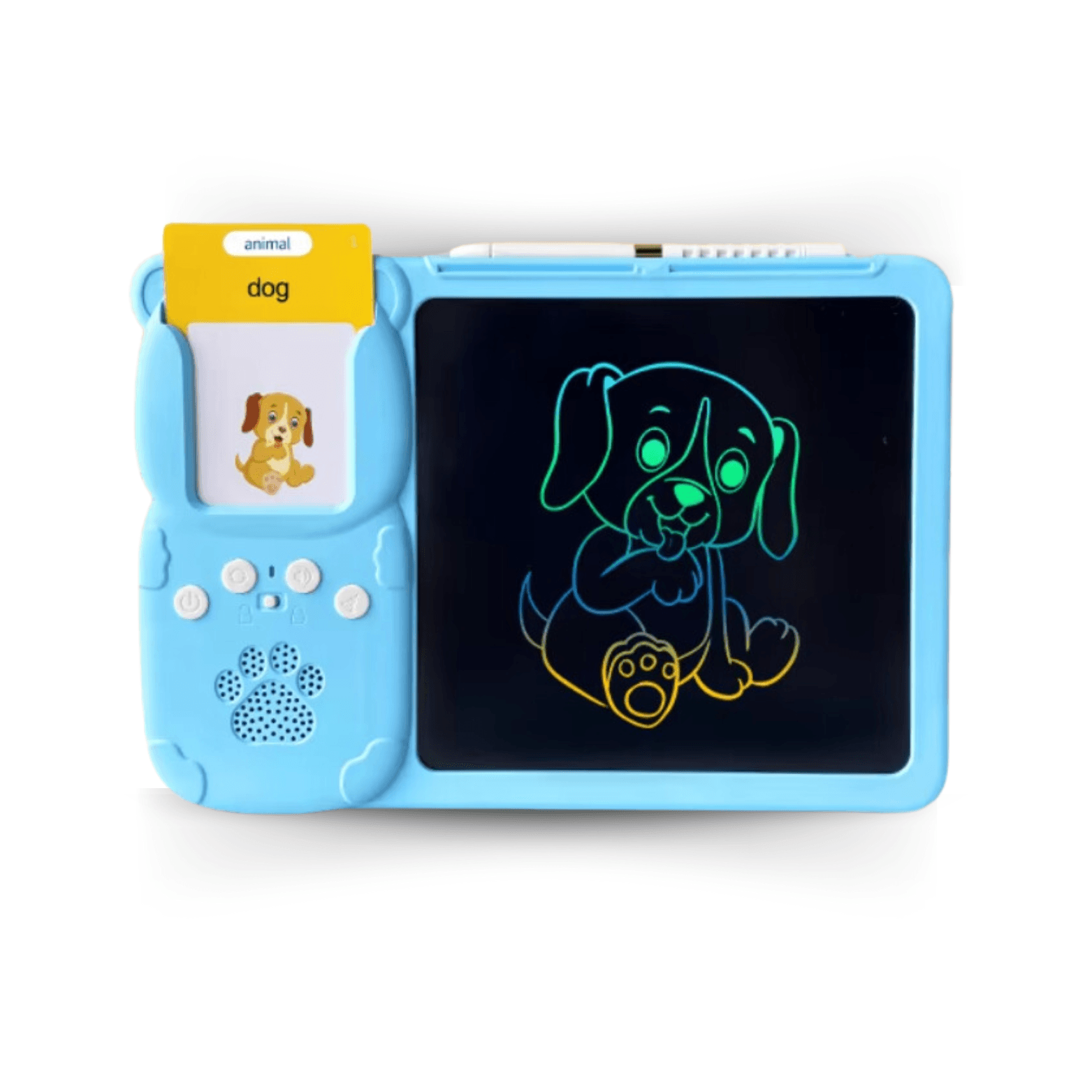 2 in 1 Interactive Talking Writing Flash Cards Board Pad Toy Education