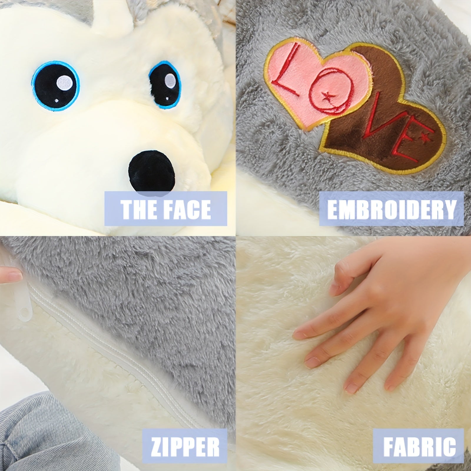 Husky Love Plush Toy