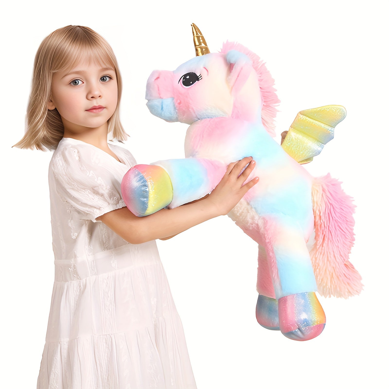 Rainbow Unicorn Plush Toy