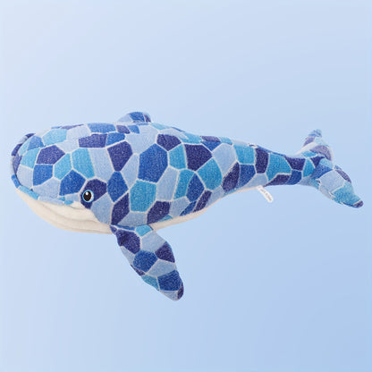 Blue Sea Whale Plush Toy