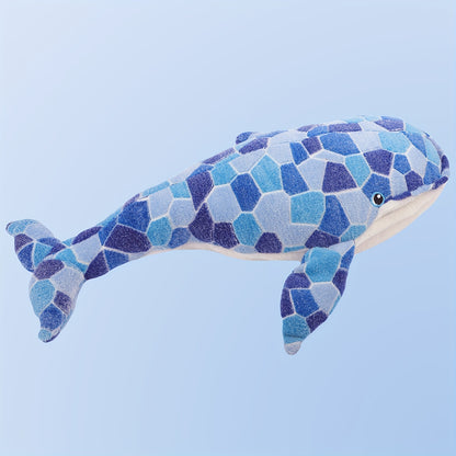Blue Sea Whale Plush Toy