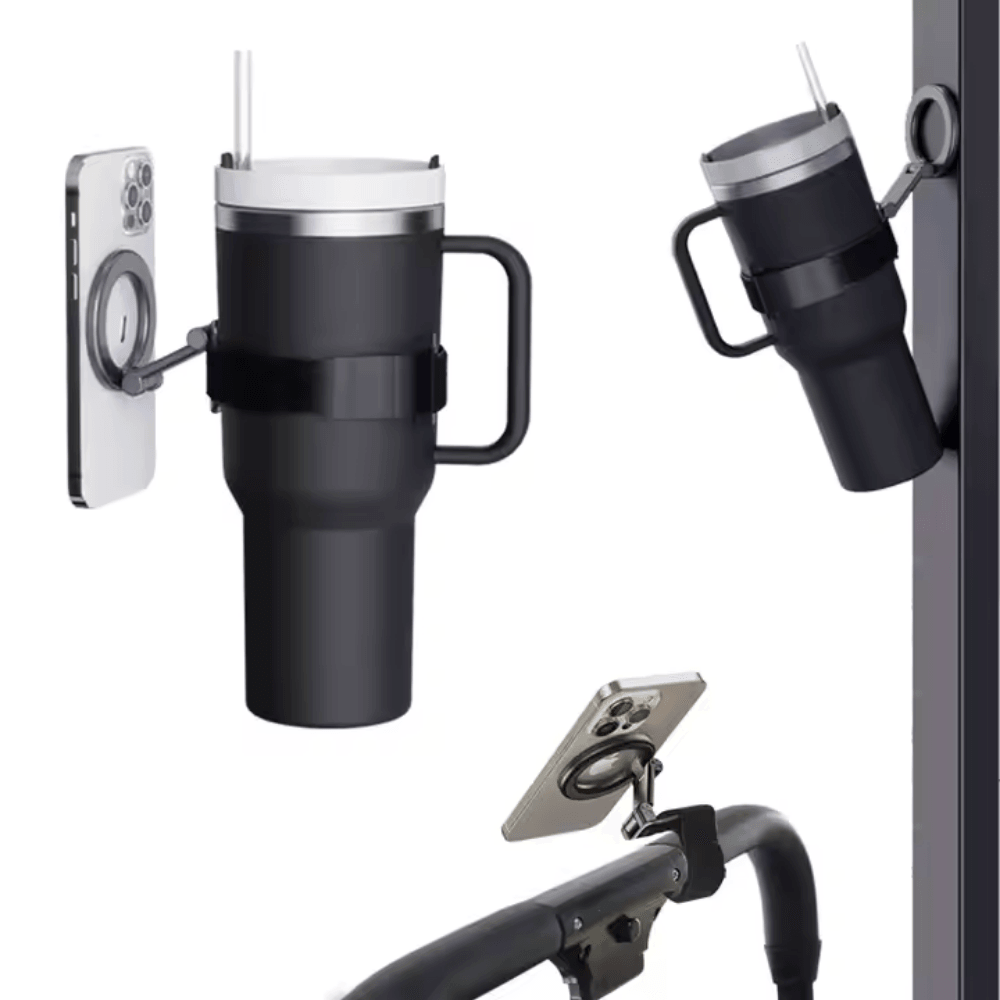 Magnetic Phone Holder Stroller Pram Foldable
