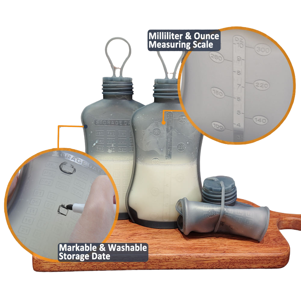 Silicone Breast Milk Reusable Storage