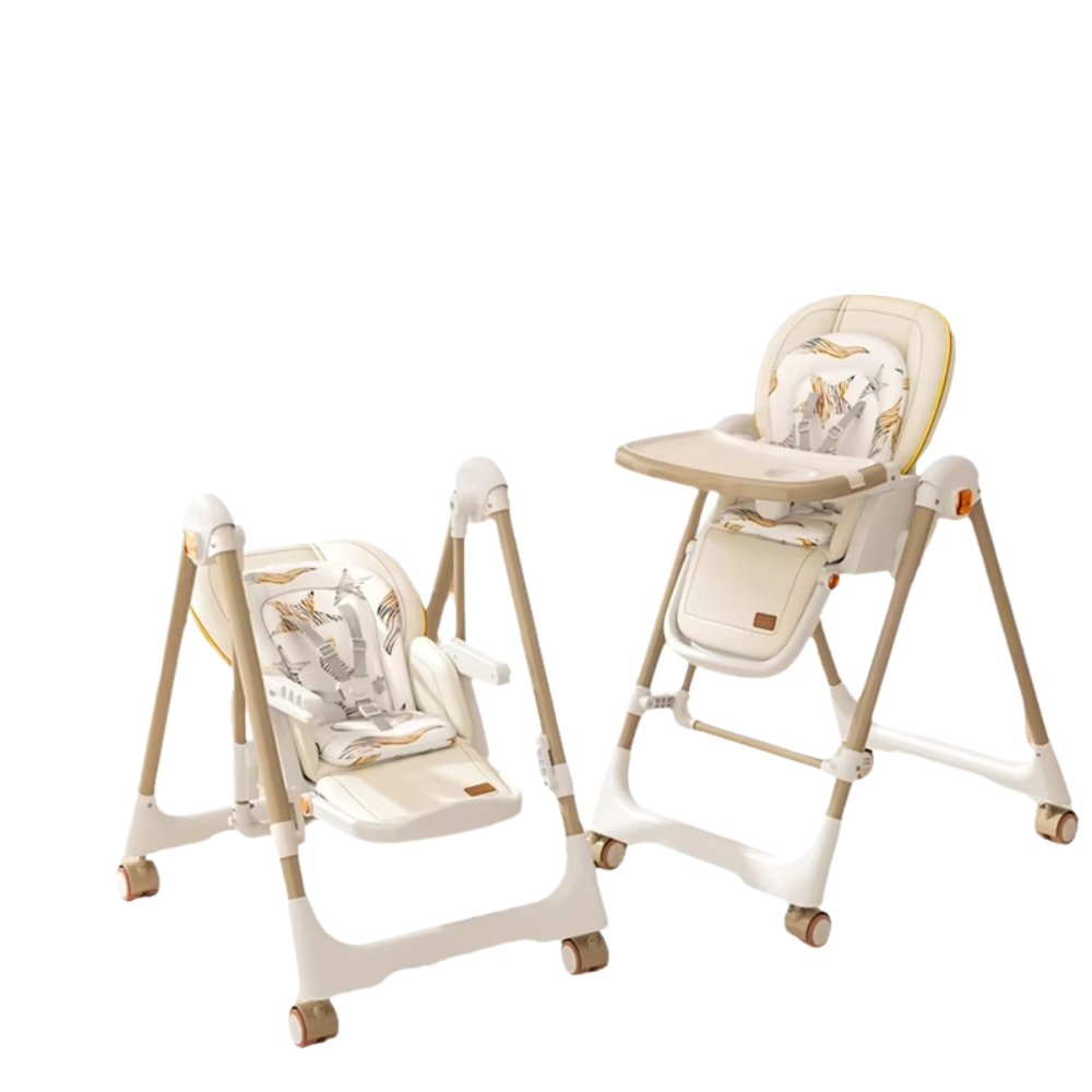Luxurious Baby High Chair Foldable Swing Seat