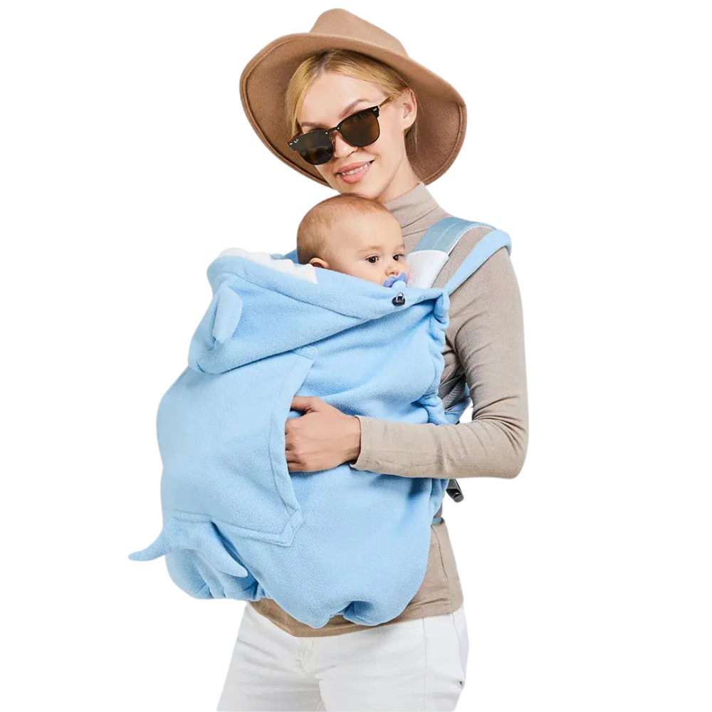 Baby Carrier Cover Windproof Hooded