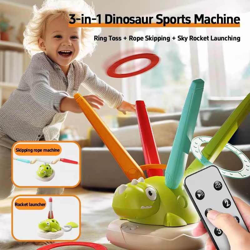 3 In 1 Kid Exercise Skipping Rope Machine
