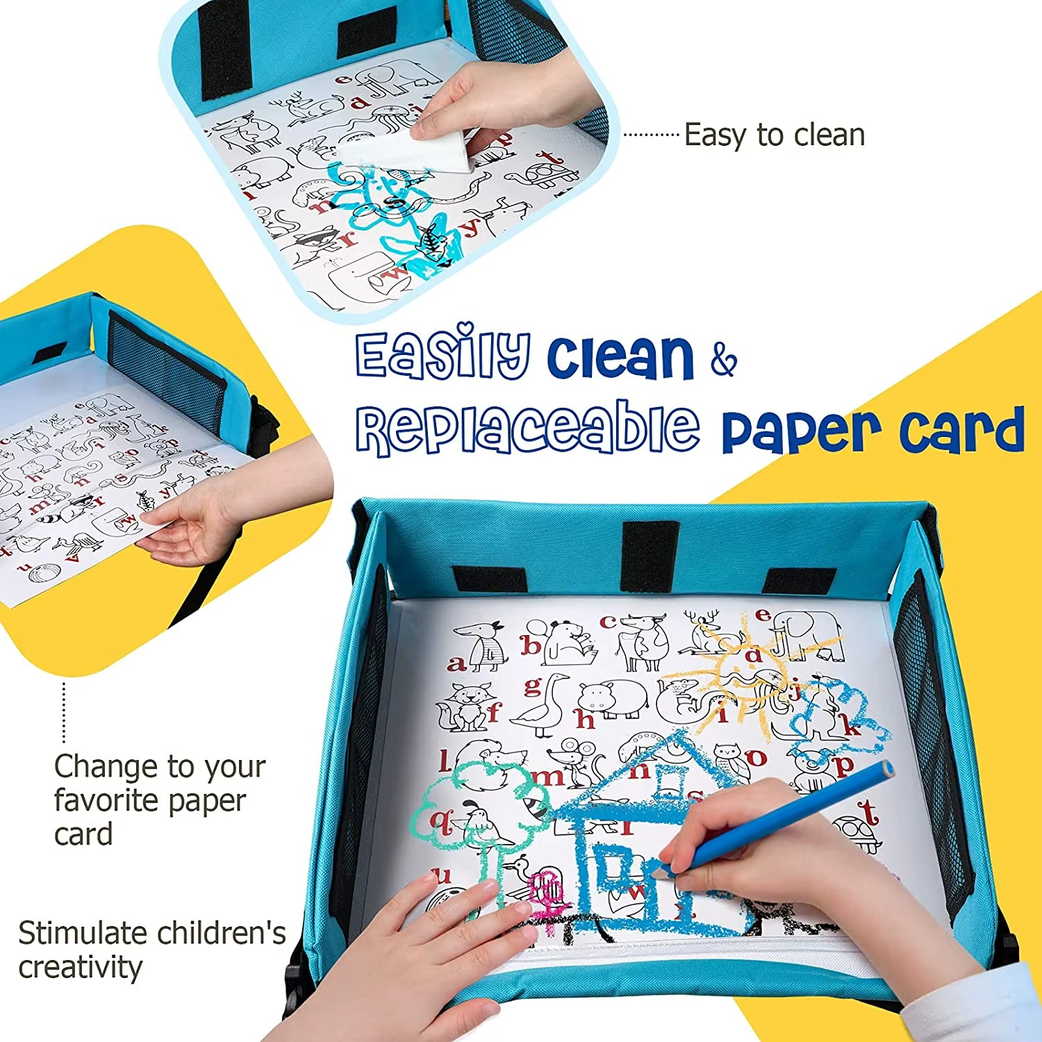 Kids Car Seat Travel Tray