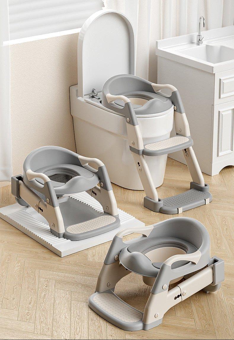 Toilet Potty Training Seat Step Stool Folding Ladder