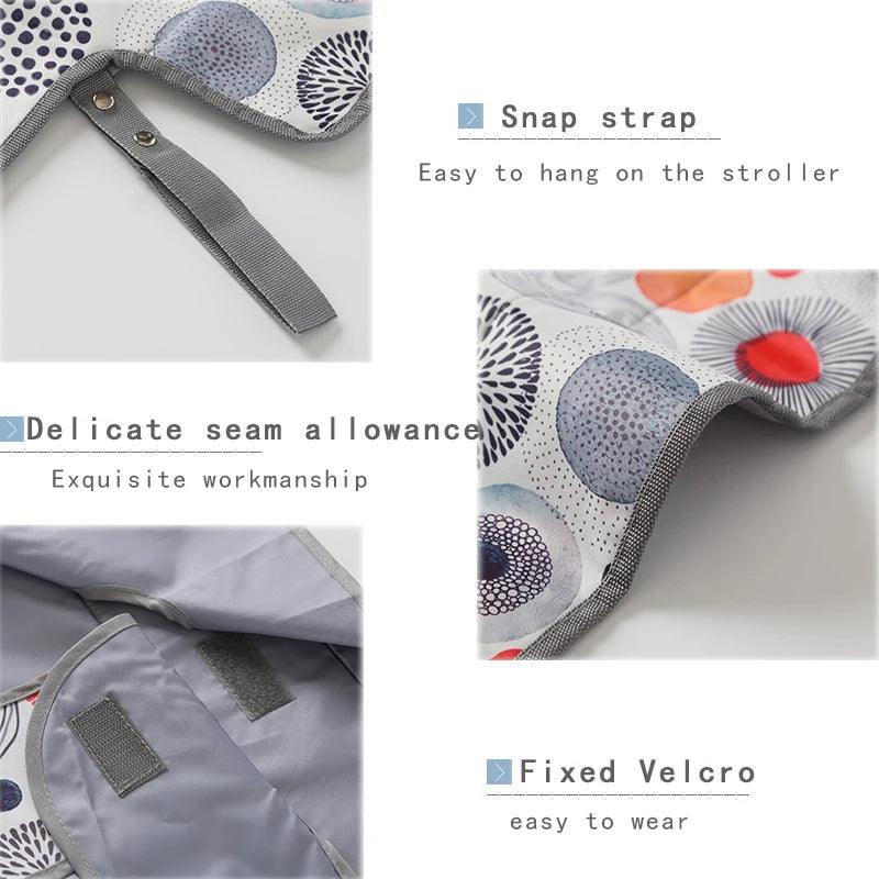 Portable Baby Nappy Anti-Roll Changing Mat