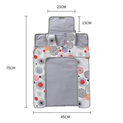 Portable Baby Nappy Anti-Roll Changing Mat