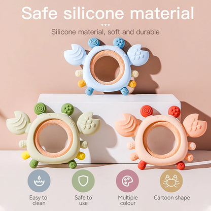 Silicone Teether Grab Toys Food Grade Silicone