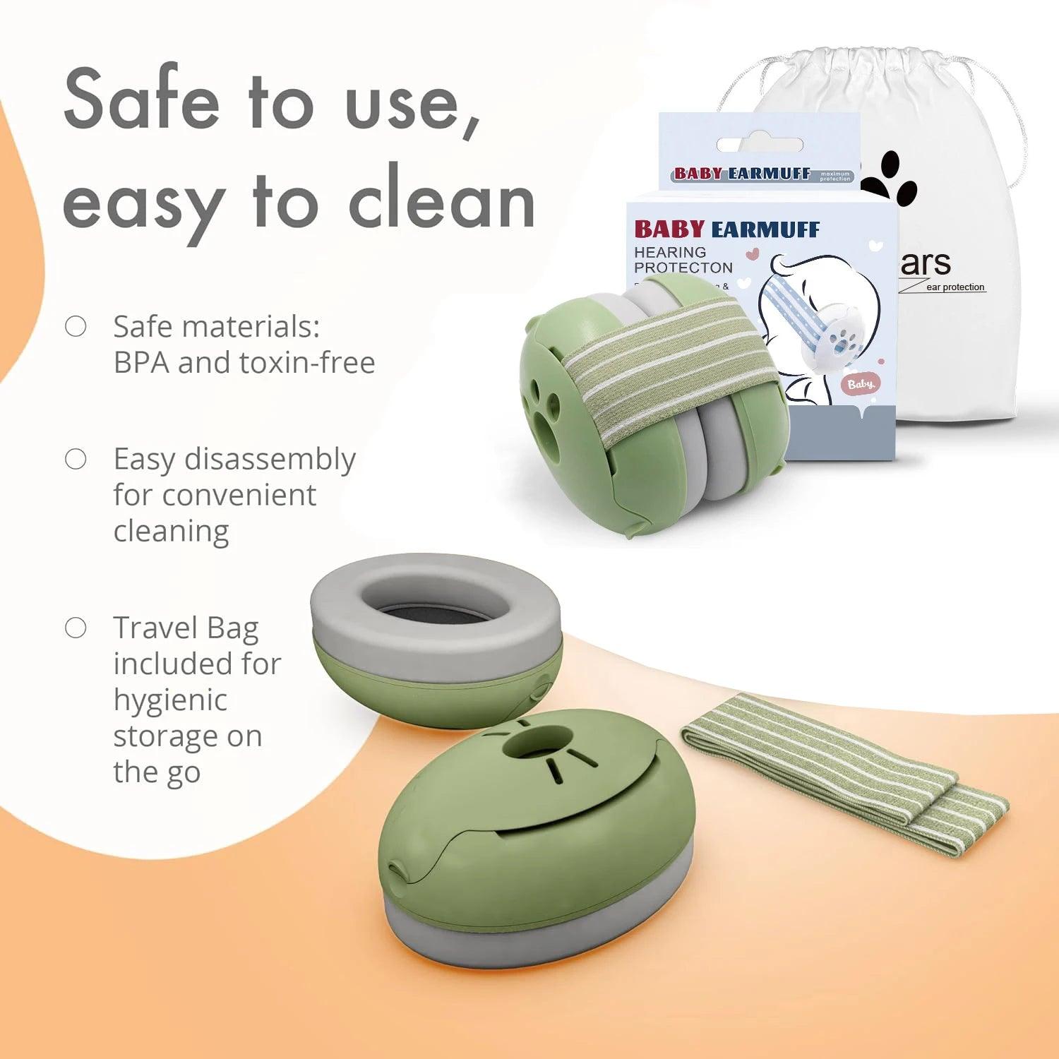 Baby Earmuffs Protection Noise Cancelling Soundproof
