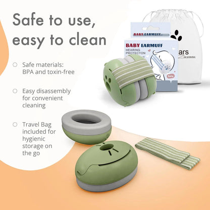 Baby Earmuffs Protection Noise Cancelling Soundproof