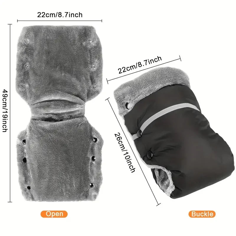 Stroller Hand Muffs Windproof Gloves