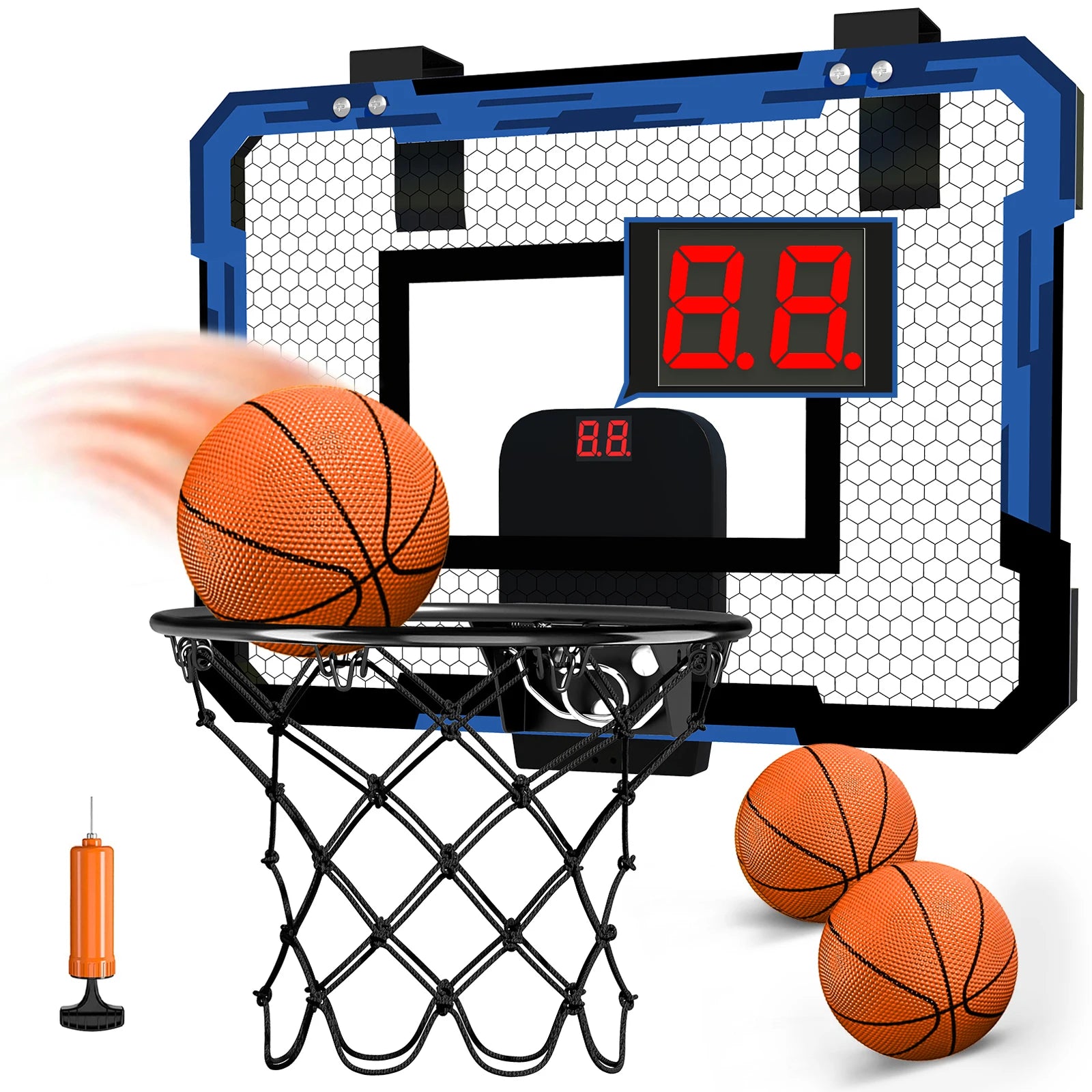 Kids Sports Toys Basketball Foldable Wall Hoop