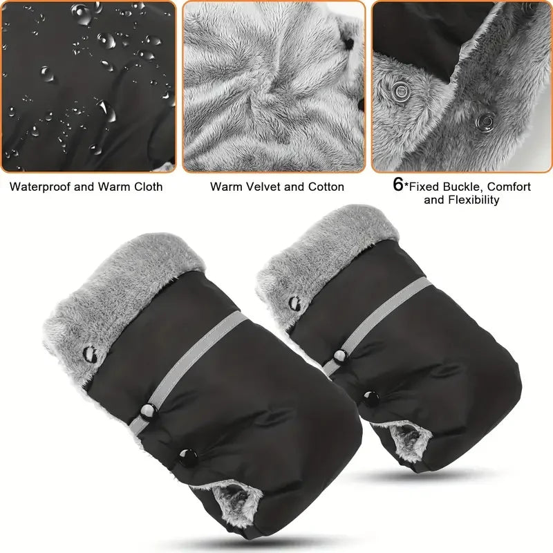 Stroller Hand Muffs Windproof Gloves