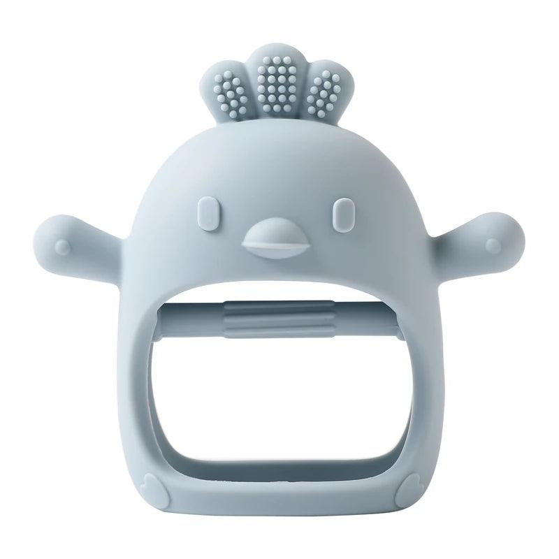 Baby Teether Chicken Silicone Anti-Eating Gloves