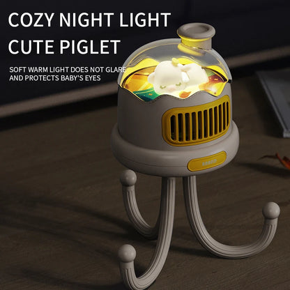 Baby Cute Stroller Fan Octopus