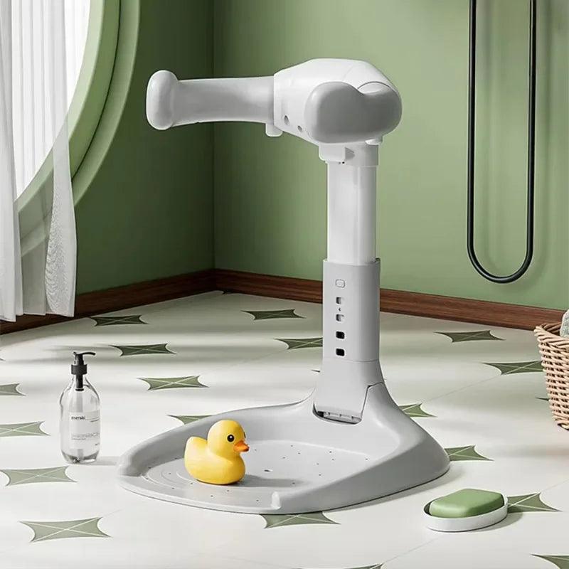 Foldable Standing Support Baby Bath Shower Non-Slip