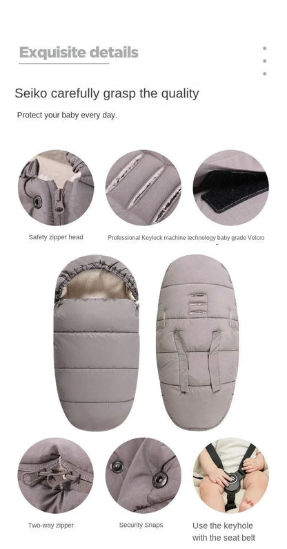 Baby Stroller Pram Warm Footmuff