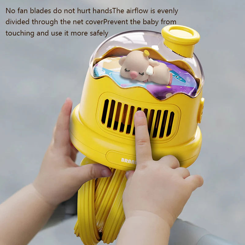 Baby Cute Stroller Fan Octopus