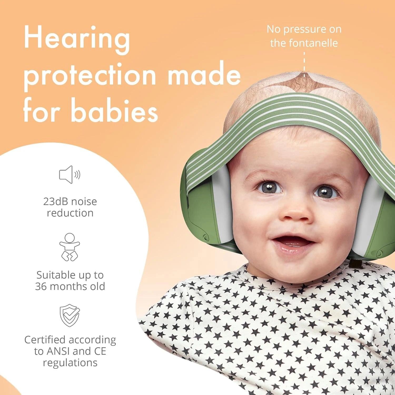 Baby Earmuffs Protection Noise Cancelling Soundproof