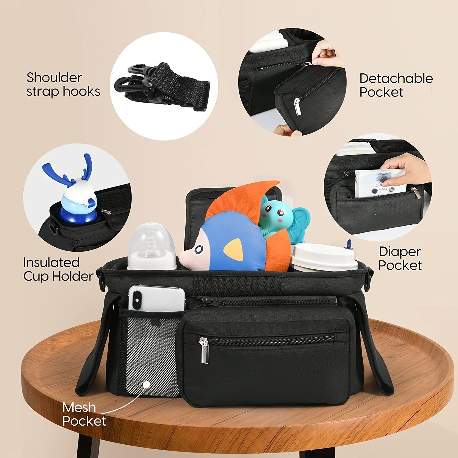 Stroller Pram Organizer Bag Multiuse