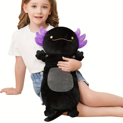 Giant Black Axolotl Plush Toy