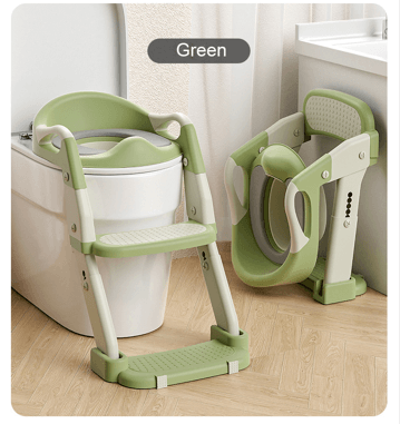 Toilet Potty Training Seat Step Stool Folding Ladder