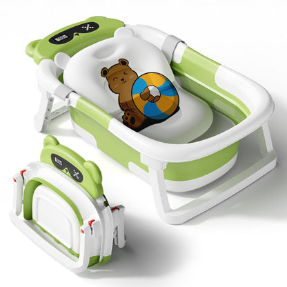 Baby Bathtub Real-Time Temperature Foldable